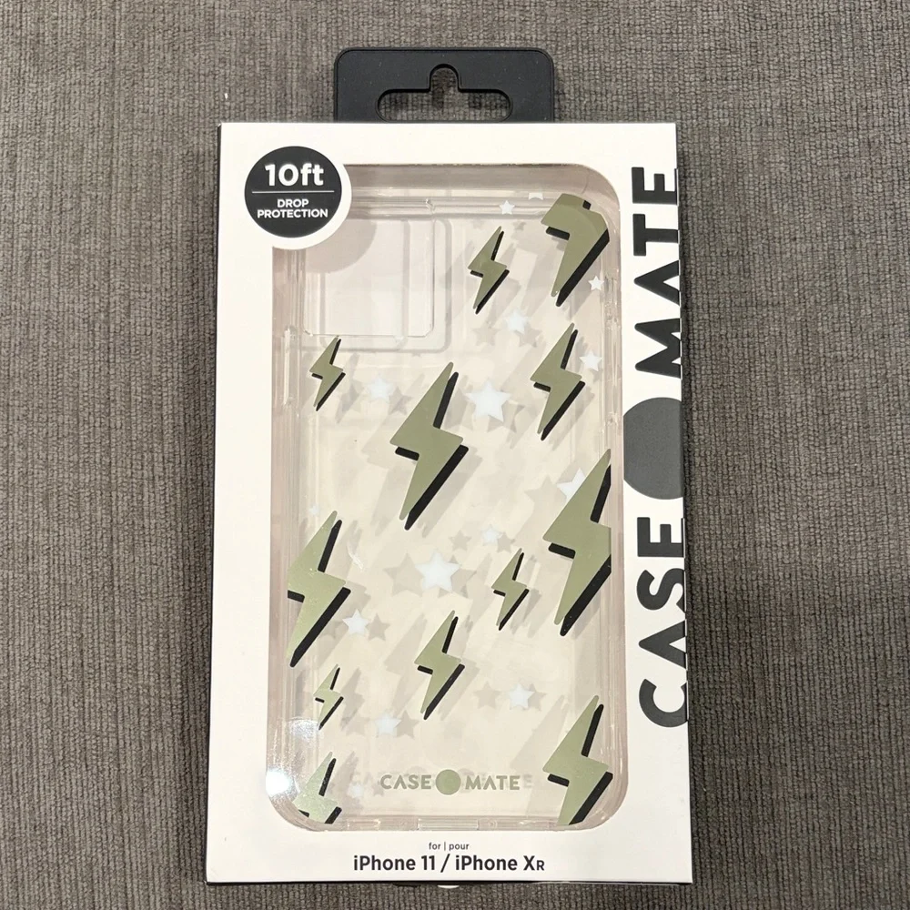 Case-Mate Case for IPhone 11 & iPhone XR - Lightning Bolt - NEW!! phone cases